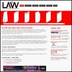 Screen shot of the Law Print & Packaging Management Ltd website.