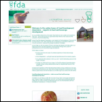 Screen shot of the Food Development Associates website.