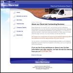 Screen shot of the Emery Electrical Ltd website.