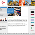 Screen shot of the Process & Plant Sales Ltd website.