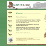 Screen shot of the Sussex Logs website.