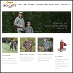Screen shot of the Bonart Ltd website.