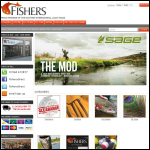 Screen shot of the Fishersdirect Ltd website.