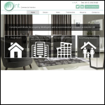 Screen shot of the Mint Commercial Interiors Ltd website.