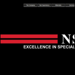 Screen shot of the Northern Special Metal Ltd website.