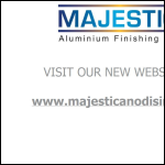 Screen shot of the Majestic Alumiunium Finishing Co Ltd website.