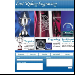 Screen shot of the East Riding Engraving website.