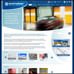 Screen shot of the Envirodoor Ltd website.