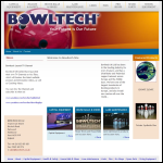 Screen shot of the Complete Leisure Bowling Services Ltd website.
