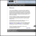 Screen shot of the Incam Digital Surveillance Ltd website.