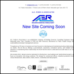 Screen shot of the Ae Robb & Associates Ltd website.