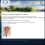 Screen shot of the Sinclair Optical Services Co. Ltd website.