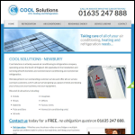 Screen shot of the Cool Solutions website.