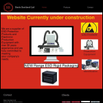 Screen shot of the Static Scotland Ltd website.