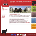 Screen shot of the M V T Ltd website.