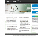 Screen shot of the Midas Eyewear Ltd website.