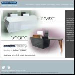 Screen shot of the Clarke Rendall Business Furniture Ltd website.