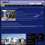 Screen shot of the Adnix Supply Solutions Ltd website.