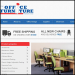 Screen shot of the Office Furniture Warehouse website.