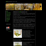 Screen shot of the Mkhdesigns.com Ltd website.