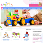 Screen shot of the Excitim Ltd website.