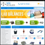 Screen shot of the Milton Keynes Scales Co. Ltd website.