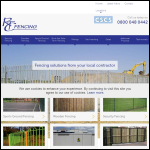 Screen shot of the RTC Fencing website.