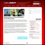 Screen shot of the Cemmnt Hub Ltd website.