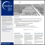 Screen shot of the Cedcs Ltd website.
