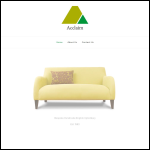 Screen shot of the Acclaim Upholstery Co Ltd website.