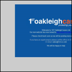 Screen shot of the Oakleigh Cases Ltd website.
