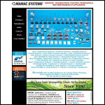 Screen shot of the Mamac Systems (UK) Ltd website.