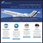 Screen shot of the Aviation Info Tech Ltd website.