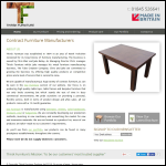 Screen shot of the Thirsk Furniture Products Ltd website.