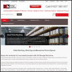 Screen shot of the 2H Storage Solutions Ltd website.