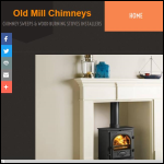 Screen shot of the Old Mill Chimneys website.