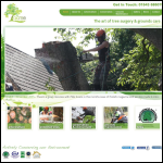 Screen shot of the Acme Tree Services Ltd website.