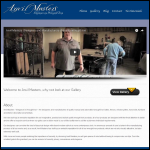 Screen shot of the Anvil Masters Wrought Iron website.