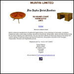 Screen shot of the A.W. Murfin & Sons website.