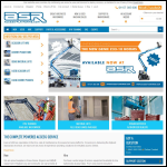 Screen shot of the Access Service & Repairs Ltd website.