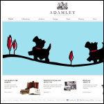 Screen shot of the Adamley (A Division of Silk Industries P.L.C) website.