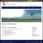 Screen shot of the Allied Windscreens website.