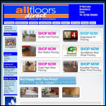 Screen shot of the All Floors Direct website.