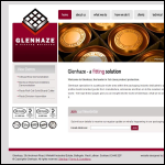 Screen shot of the Glenhaze Ltd website.