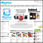 Screen shot of the Bar Flya Ltd website.