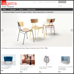 Screen shot of the Aegistra website.
