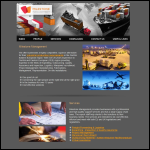Screen shot of the Milestone Management & Forwarding Ltd website.