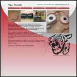 Screen shot of the Tiger Toroids website.
