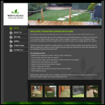 Screen shot of the Bedford Garden Solutions website.