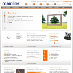 Screen shot of the Mainline Mouldings Ltd website.